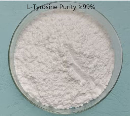 GMP C9H11NO3 Active Pharmaceutical Intermediates Crystalline L-Tyrosine Powder