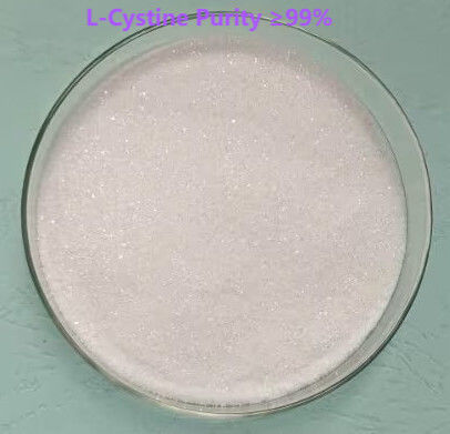 C6H12N2O4S2 Animal Feed Additive L Cystine Powder CAS 56-89-3